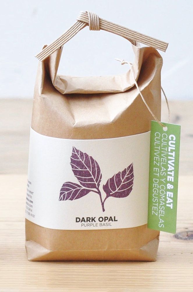 Noted набір для вирощування рослин Cultivate & Eat - Dark Opal колір барвистий