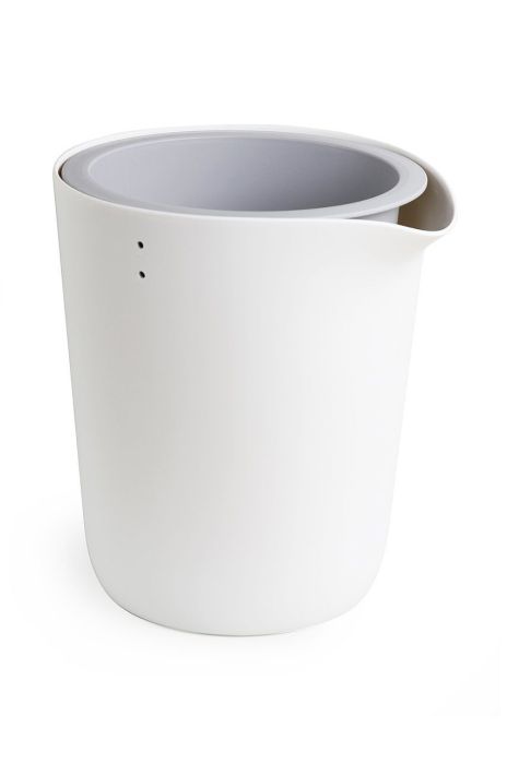 Qualy горщик з системою поливу колір білий (2752995)