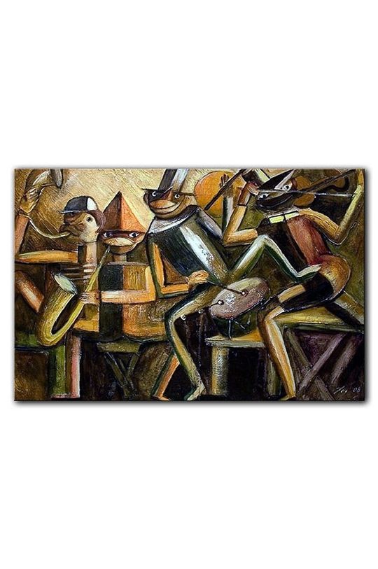 Живопис олійними фарбами колір барвистий (2791895)