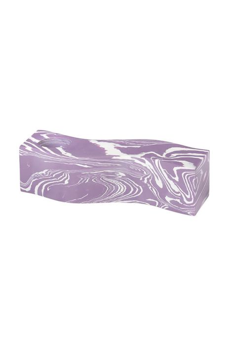 Декоративний свічник Broste Copenhagen Swelly колір сірий (2787363)