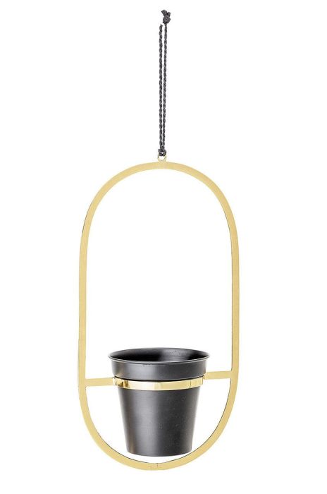 Підвісний вазон Bloomingville колір жовтий