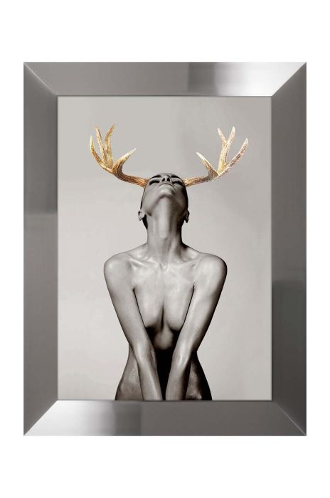 Репродукція на папері в рамці 50x70 см колір барвистий (2916417)