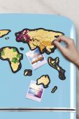 Скретч-карта 1DEA.me Travel Map Magnetic World колір барвистий