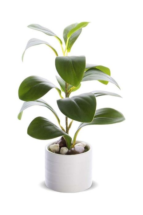 Штучна рослина в горщику колір зелений (3076466)