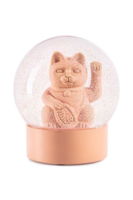 Декорація Donkey Maneki Neko Lucky Globe колір помаранчевий