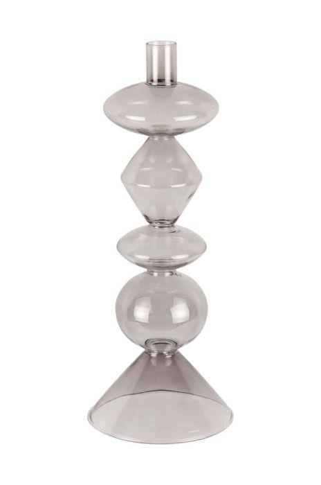 Декоративний свічник Present Time колір чорний