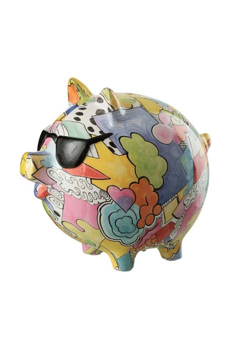 Скарбничка J-Line колір барвистий