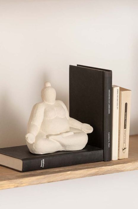 Підставки для книг J-Line колір бежевий