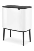 Смітник Brabantia Bo Touch Hi 3 x 11 L колір білий (3623810)