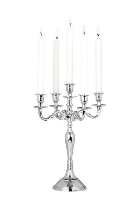 Декоративний свічник Dorre Alster колір сірий