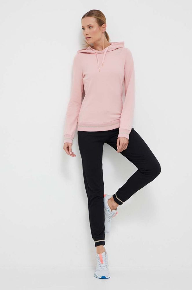Спортивний костюм лаунж EA7 Emporio Armani колір чорний (3350954)