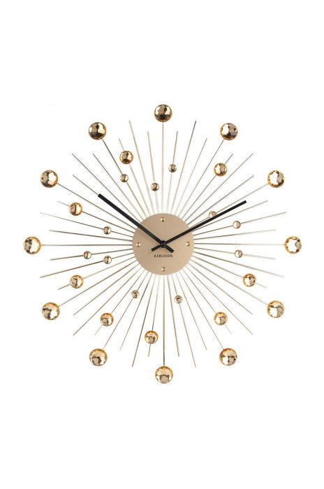 Karlsson Настінний годинник колір жовтий (2112884)