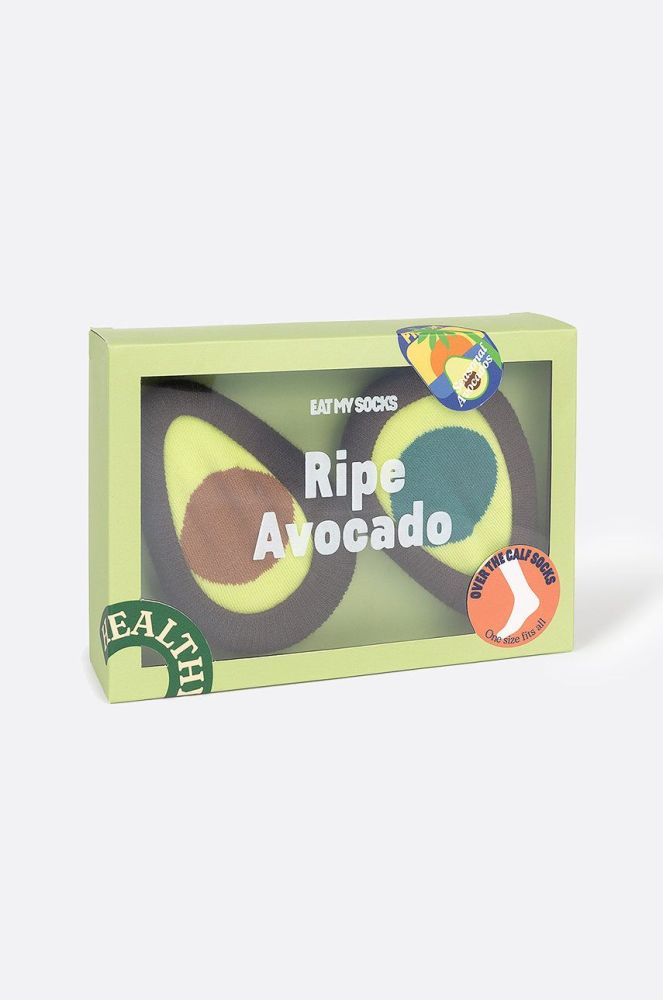 Eat My Socks Шкарпетки Ripe Avocado колір зелений