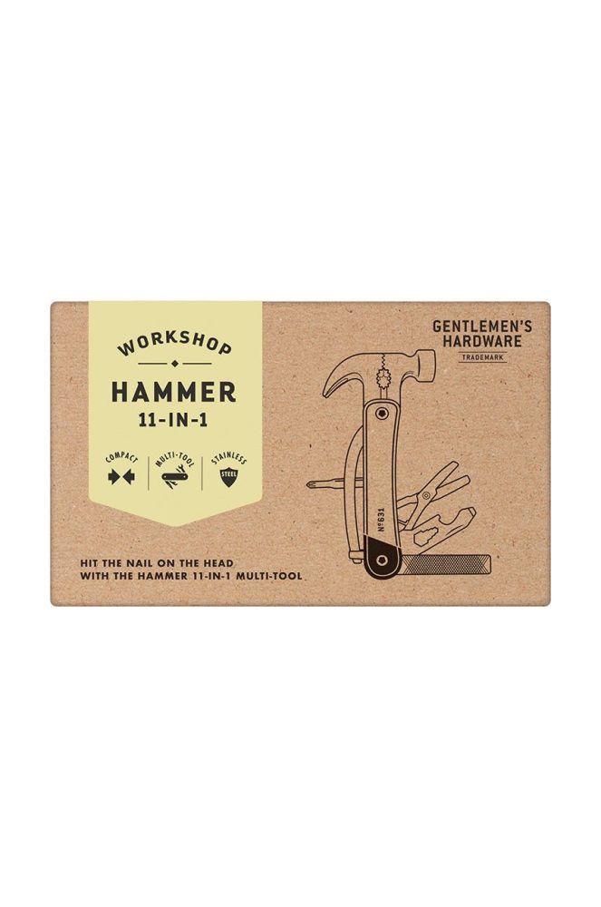 Gentelmen's Hardware Мультиінструмент 11 в 1 колір сірий