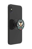 Тримач та підставка для телефону Popsockets Bee Boho колір чорний