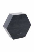 Будильник Karlsson LED Hexagon колір чорний (2993802)