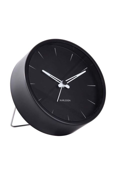 Будильник Karlsson Lure колір чорний (2986980)