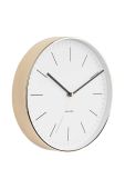 Настінний годинник Karlsson Minimal колір білий