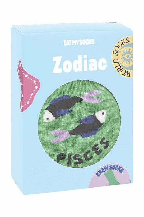 Шкарпетки Eat My Socks Zodiac Piscis колір барвистий