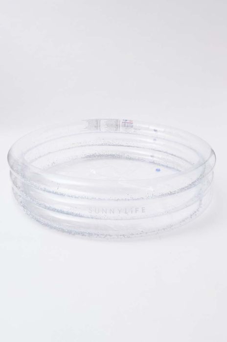 Надувний басейн SunnyLife The Pool Glitter колір прозорий