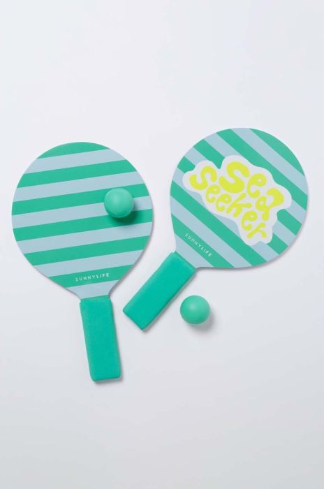 Ракетки та м'ячики для пляжного тенісу SunnyLife Sea Seeker Dip Dye колір барвистий