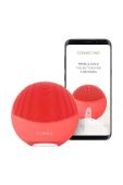 Двосторонній масажер для очищення шкіри обличчя FOREO LUNA™ 4 mini колір помаранчевий