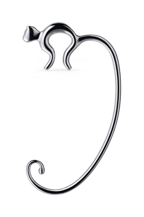 Тримач для сумочки Alessi Minou колір сірий