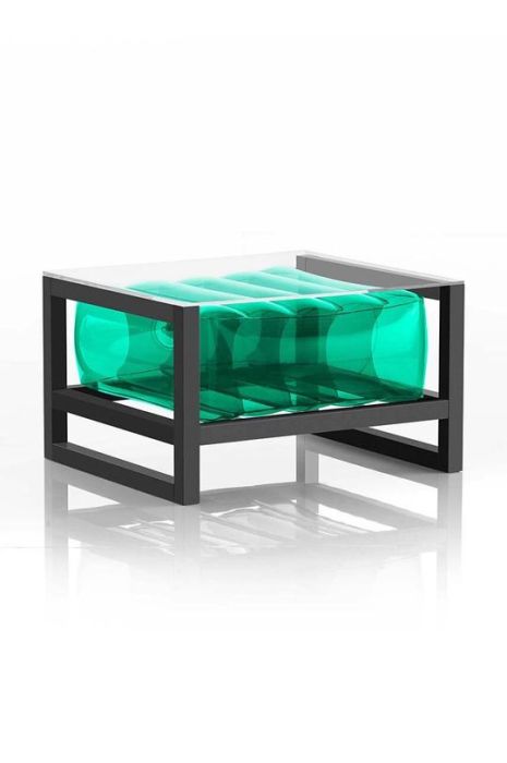 Кавовий столик Mojow Yoko колір бірюзовий (3396105)