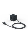 Магнітний зарядний куб Avolt Square 1, 2 x USB, 1,8 m колір чорний (3503110)