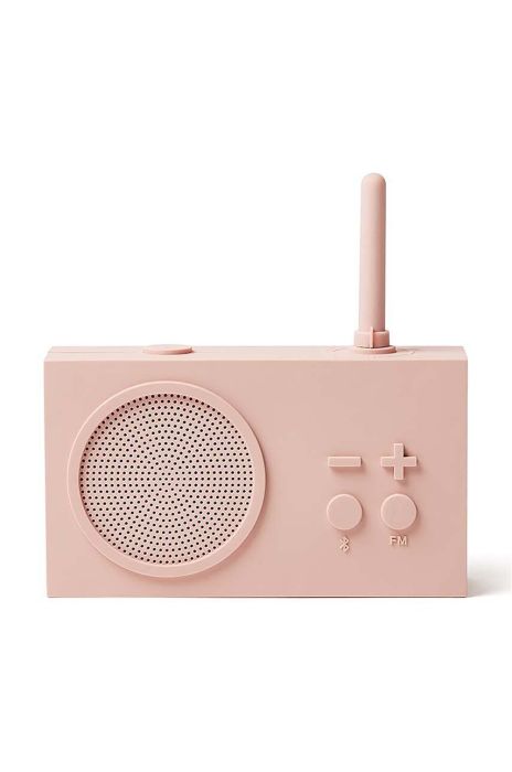 Радіо bluetooth Lexon Tykho 3 колір рожевий (3589656)