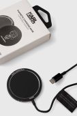 Індуктивний зарядний пристрій Karl Lagerfeld 15W MagSafe колір чорний