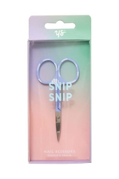 Манікюрні ножиці Yes Studio Shell Nail колір барвистий