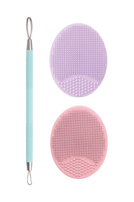 Набір для догляду за шкірою обличчя Danielle Beauty Pastel Skin Care Essentials Kit 3-pack колір барвистий