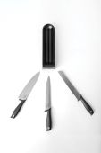 Brabantia Набір ножів з органайзером (3-pack) колір сірий