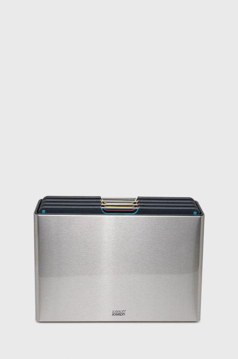 Joseph Joseph Набір обробних дощок в органайзері Folio Steel (4 шт.) колір сірий