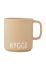 Design Letters Чашка колір бежевий