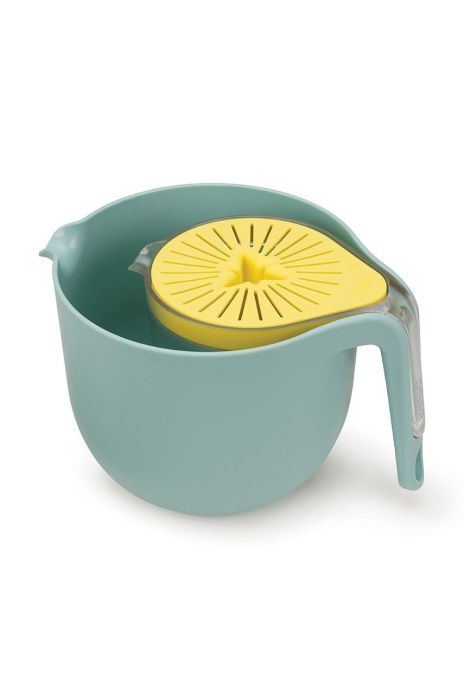 Joseph Joseph кухонна миска з міркою та соковижималкою Nest Trio колір барвистий