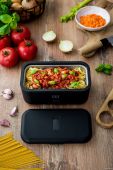Monbento ланчбокс з функцією підігріву колір чорний