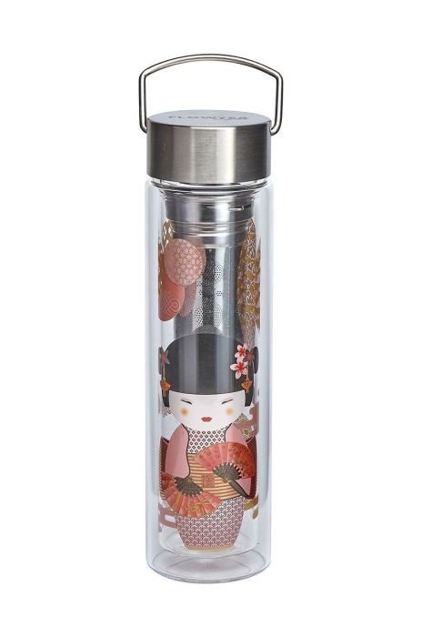 Eigenart Термопляшка з запарювачем FlowTea Little Geisha колір барвистий (2716332)