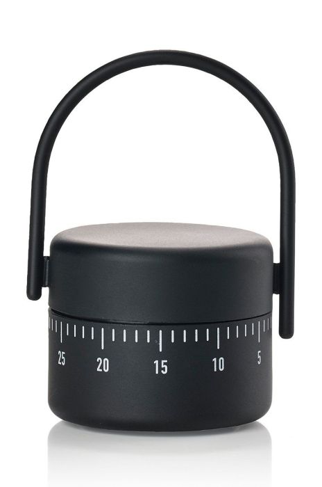 Zone Denmark Кухонний таймер Timer Black Singles колір чорний