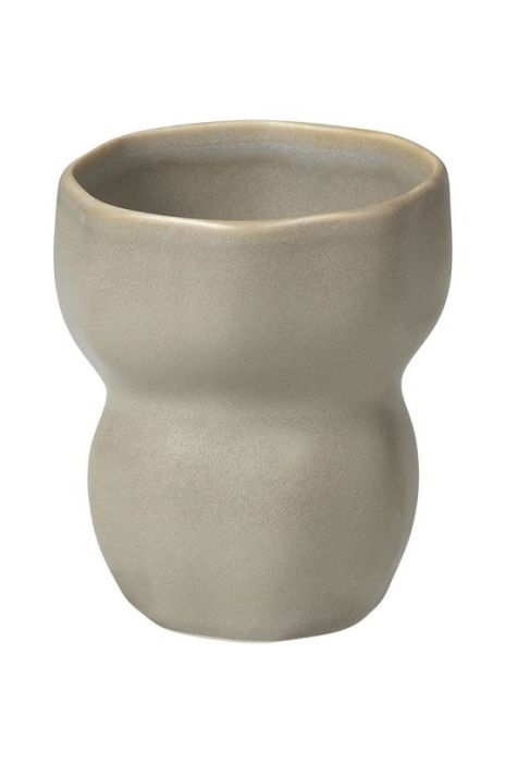 Чашка Broste Copenhagen Limfjord колір сірий