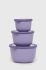 Набір багатофункціональних посудин Mepal Cirqula 3-pack колір фіолетовий (2816272)