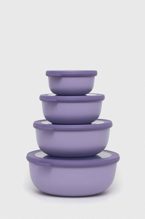 Набір багатофункціональних посудин Mepal Cirqula 0,35/0,75/1,25/2,25l 4-pack колір фіолетовий