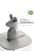 Набір контейнерів для зберігання з кришками Qualy Lucky Mouse 4-pack колір барвистий
