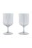 Набір келихів для вина OYOY Mizu 2-pack колір прозорий