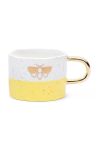 Чашка Helio Ferretti колір жовтий (2953337)