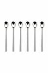 Набір коктейльних ложок Vialli Design 6-pack колір сірий