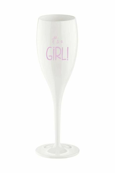 Набір келихів для шампанського Koziol Cheers 100 ml 6-pack колір білий (3025039)