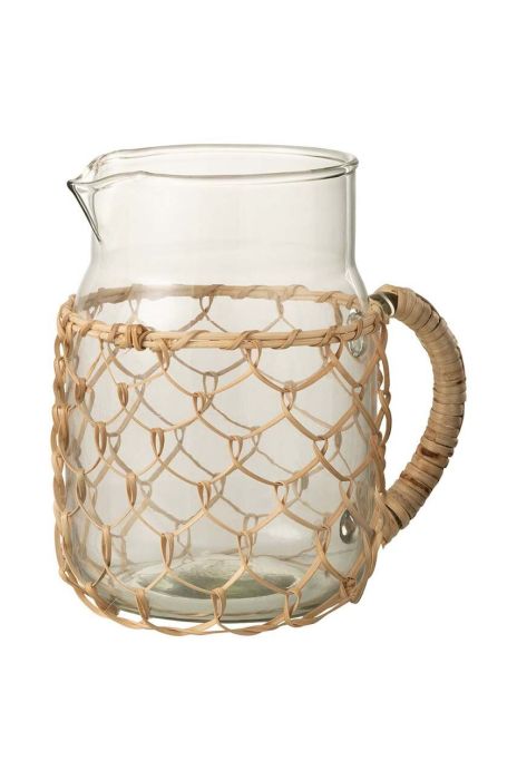 Графин J-Line Knitting Handle Glass колір барвистий