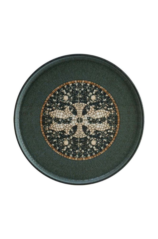 Тарілка Bonna Mesapotamia Mosaic Anthracite колір барвистий